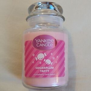 Yankee Candle Sugarplum Taffy - Soft Pink